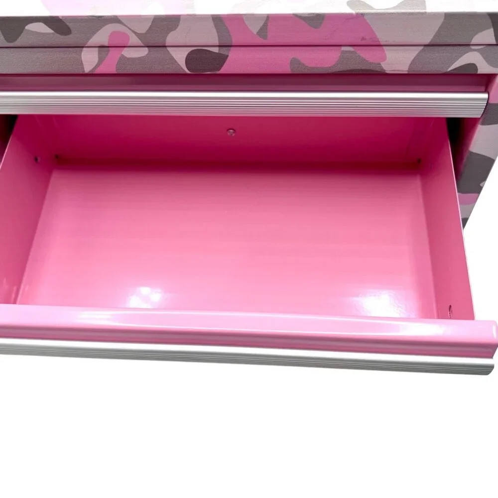 Kobalt Mini Pink Camo 2-Drawer Tool Box NEW Crafts Grooming CUTE